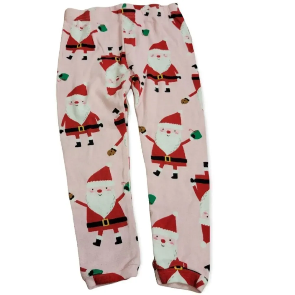 Carter's Santa Christmas pajamas 2T